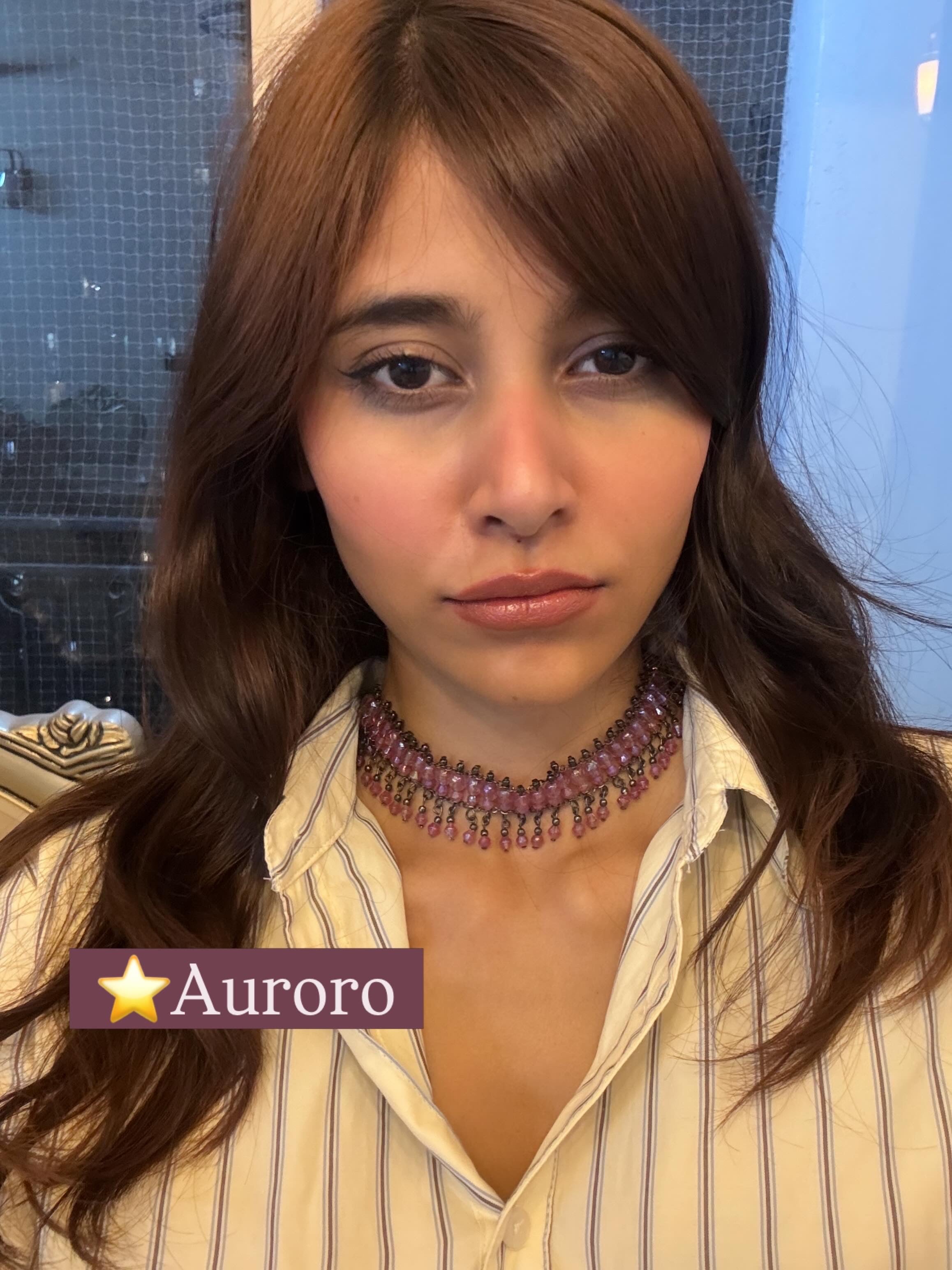 aurora vintage necklace