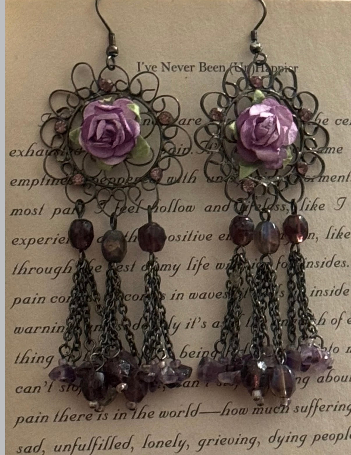 Vintage earrings 🥀