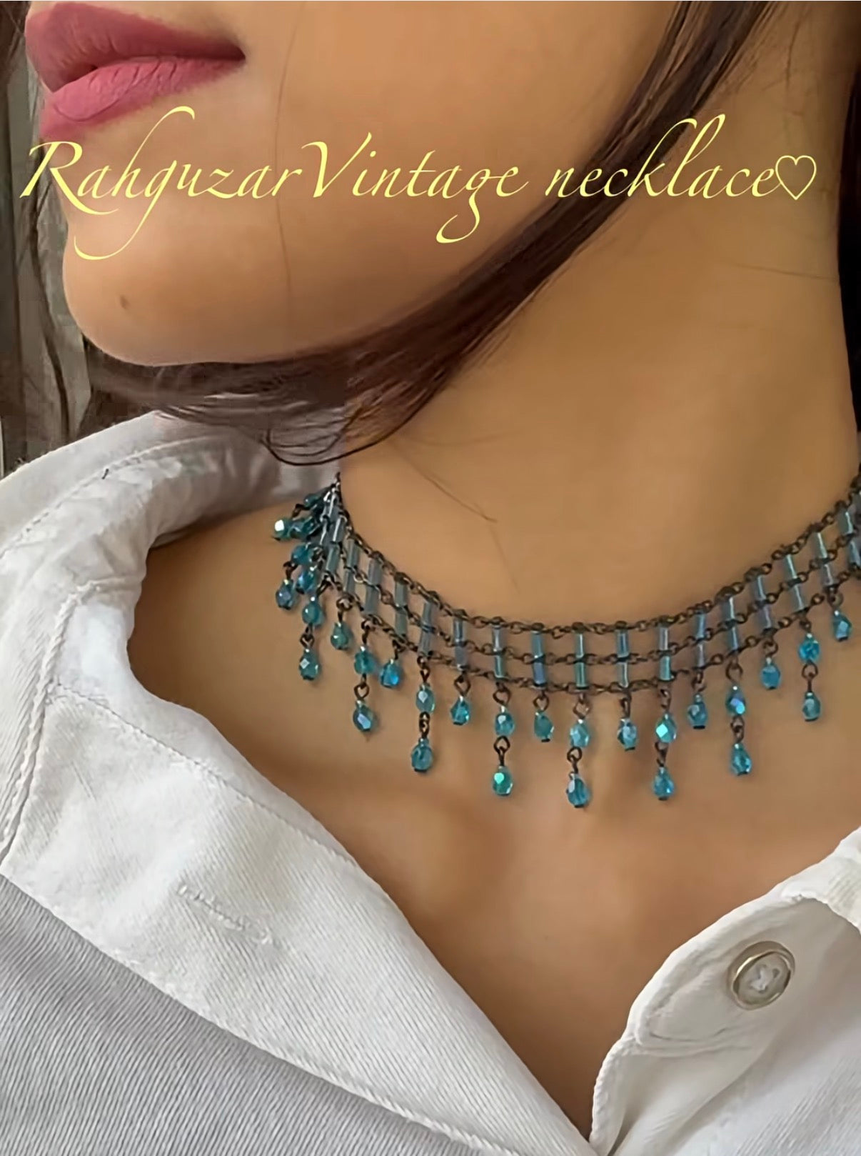 y2k vintage Neckpiece