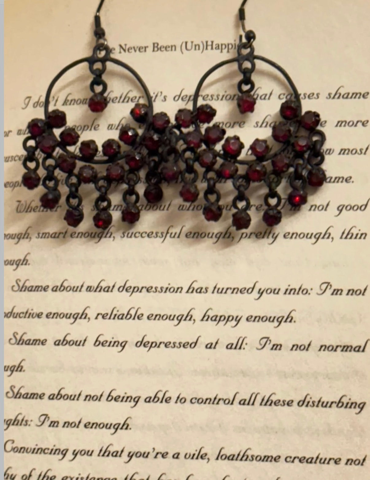 Vintage earrings 🥀
