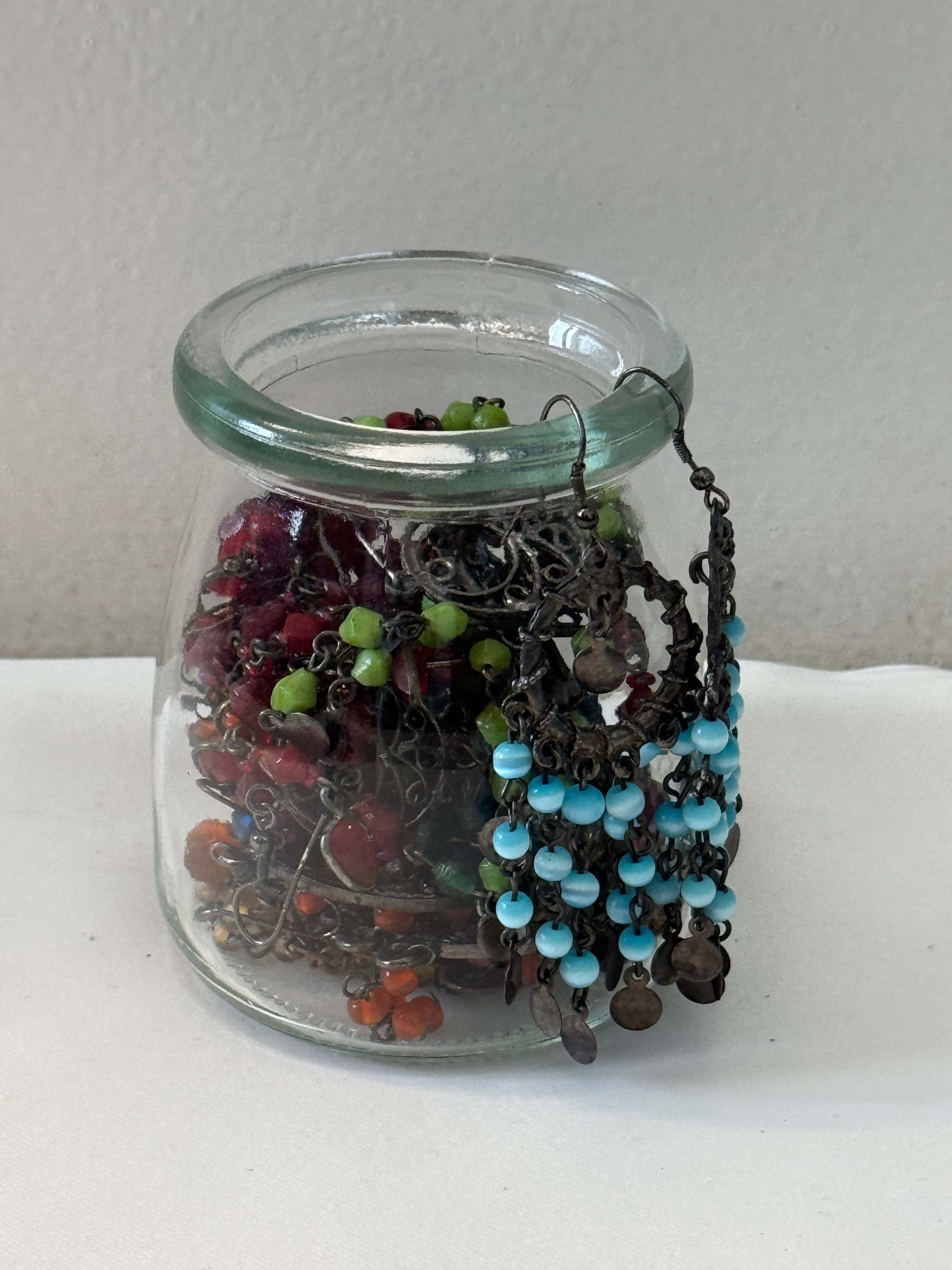 y2k earrings jar (rare finds)