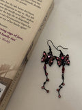 y2k  butterfly earrings