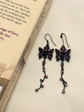 y2k butterfly earrings