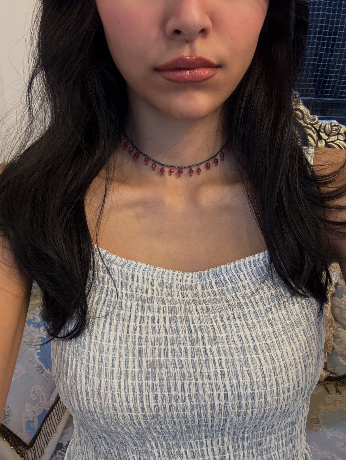 beaded necklace