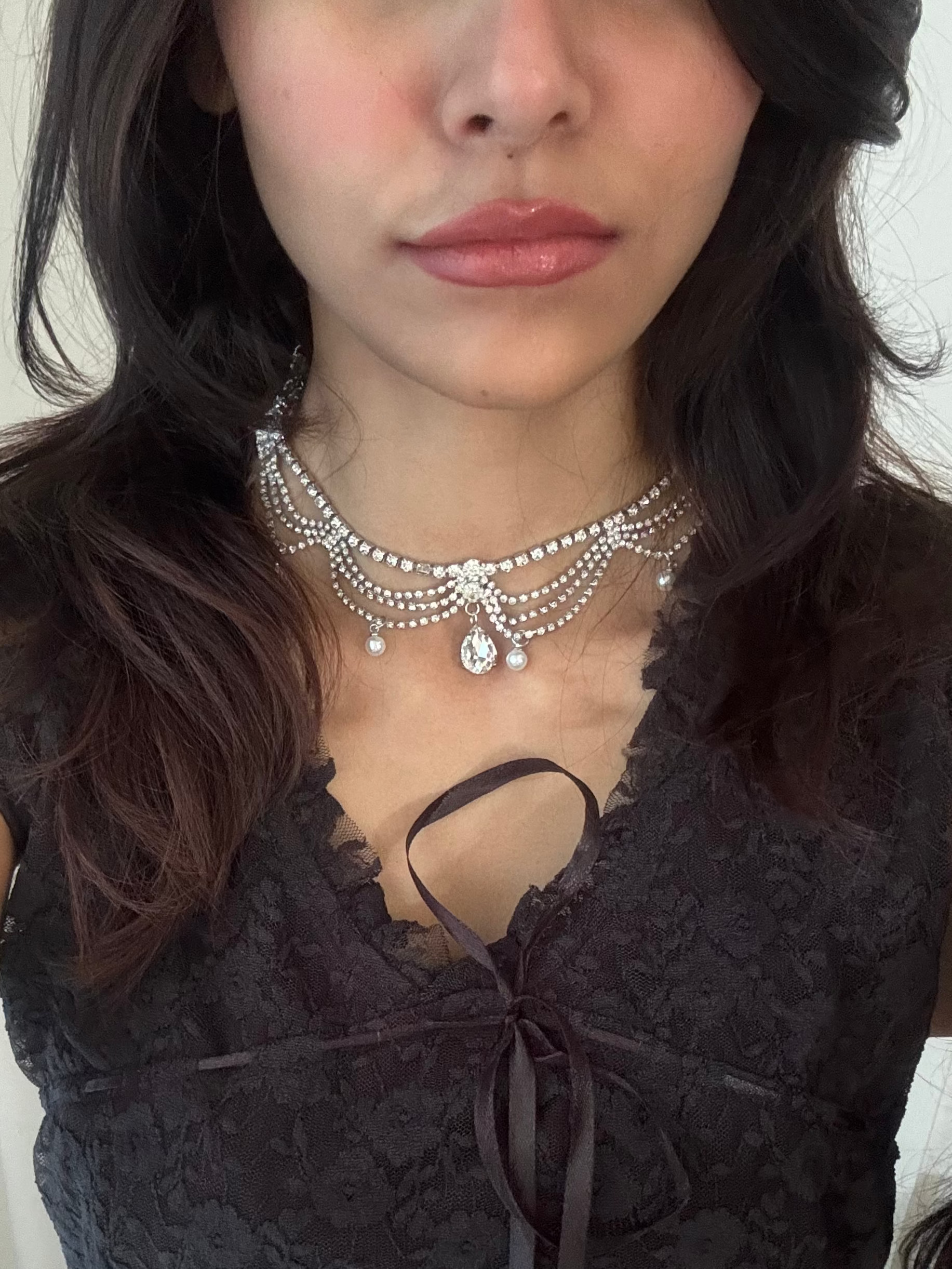 vintage aurora necklace