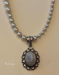 swan vintage pendant
