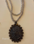 lioness vintage pendant