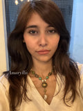Amaryllis vintage necklace