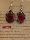 Volcano vintage earrings