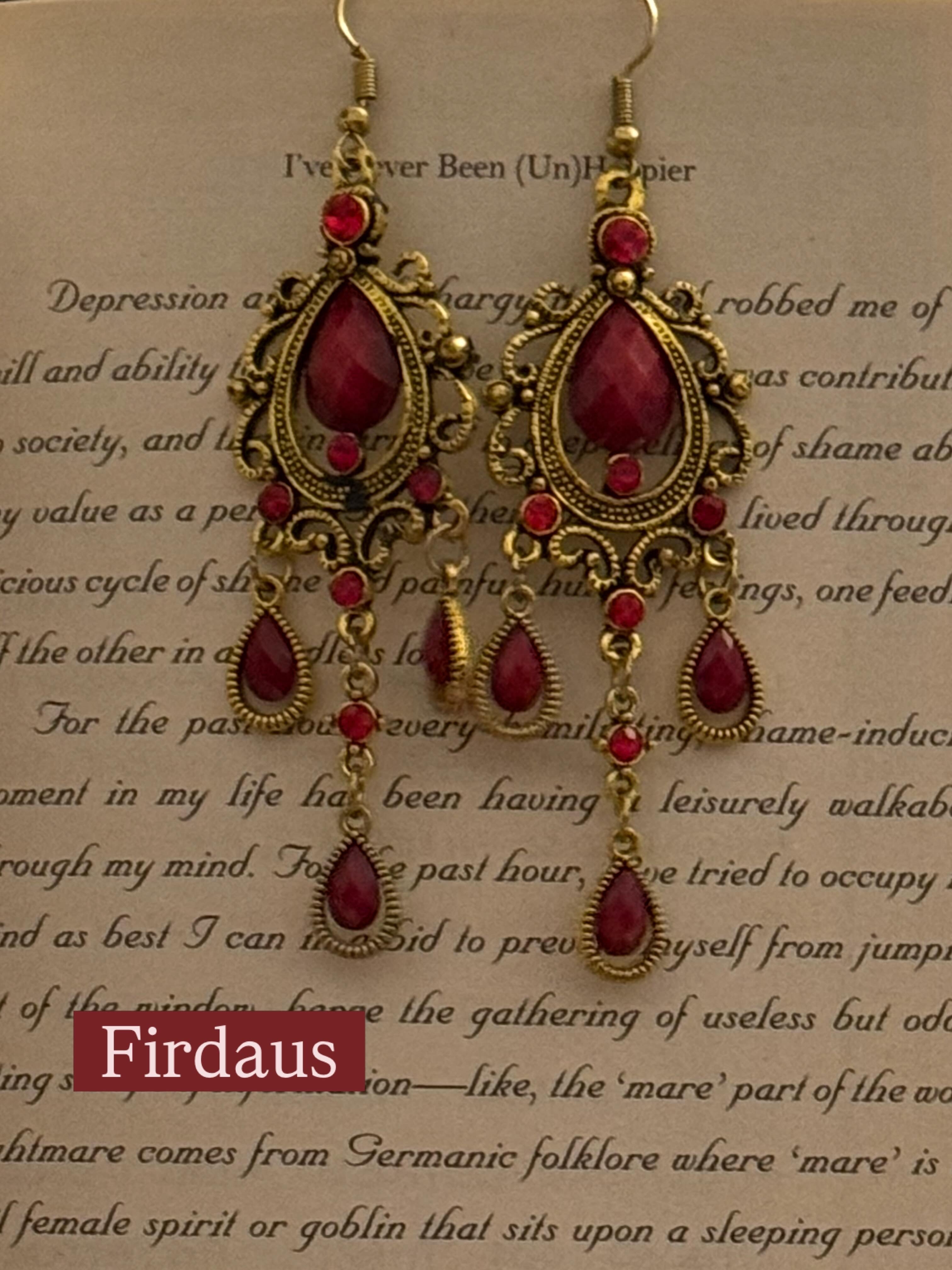 Firdaus vintage earrings