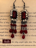 Ash vintage earrings