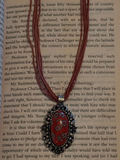 red sea vintage pendant