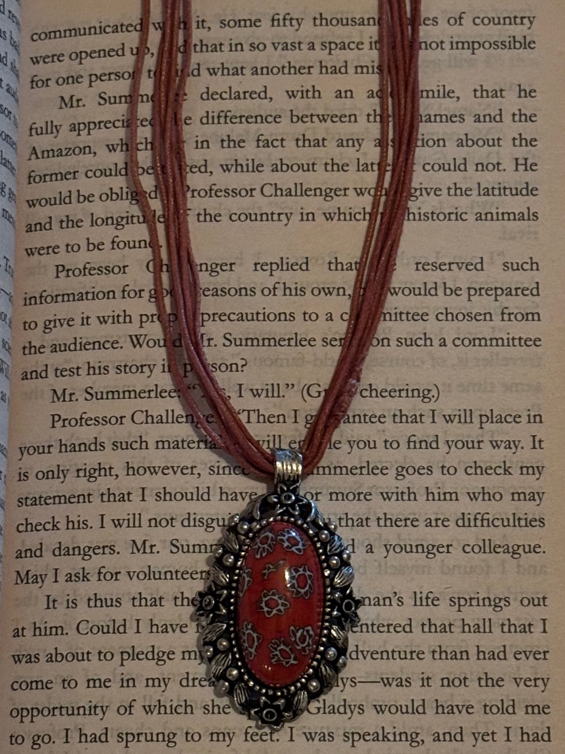 red sea vintage pendant