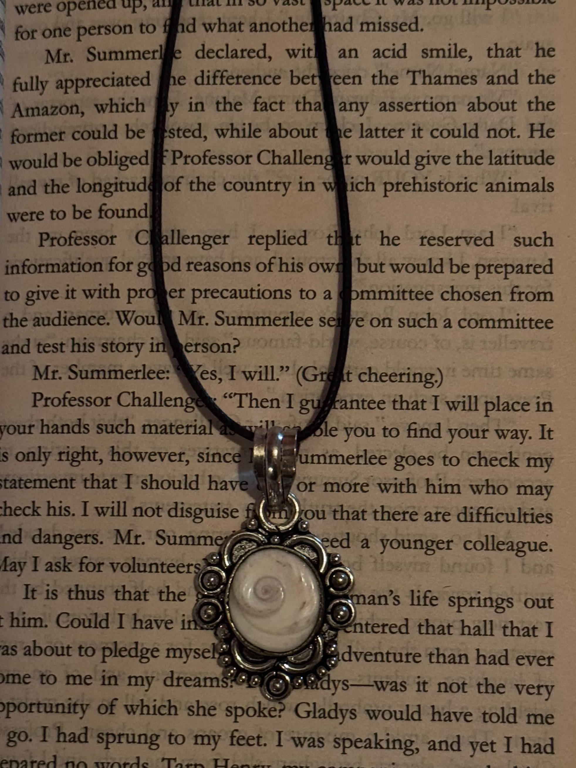 mermaid’s eye vintage pendant