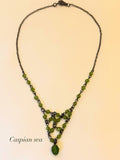 caspian sea y2k necklace