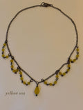 yellow sea y2k necklace
